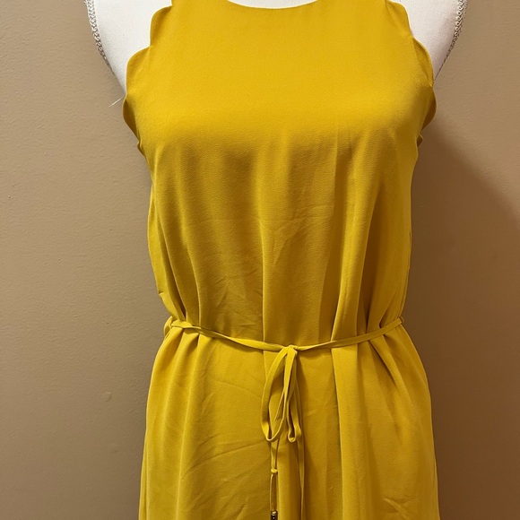 Naked Zebra Yellow Dress Size Small - Picture 2 of 6
